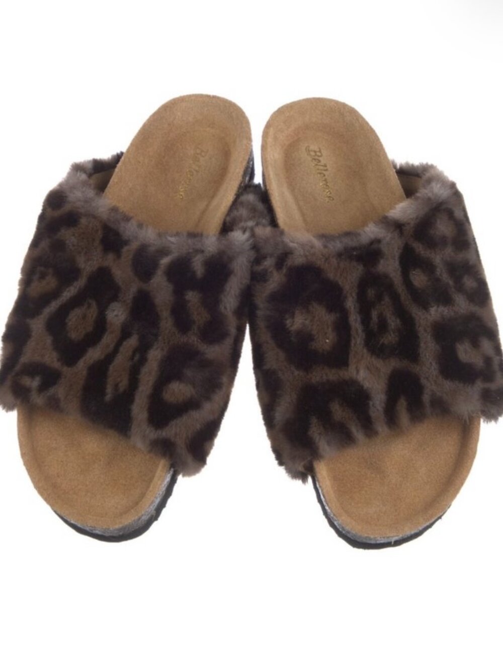 Bellerose Faux Fur Slides